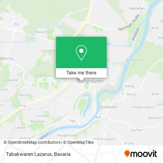 Карта Tabakwaren Lazarus