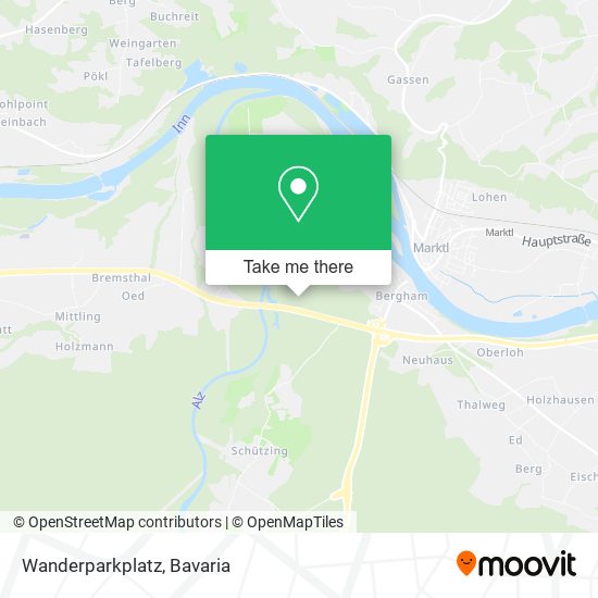 Карта Wanderparkplatz