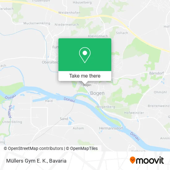 Карта Müllers Gym E. K.