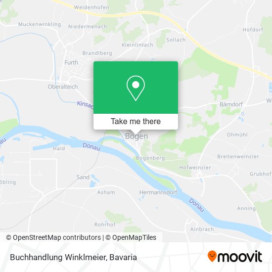 Buchhandlung Winklmeier map