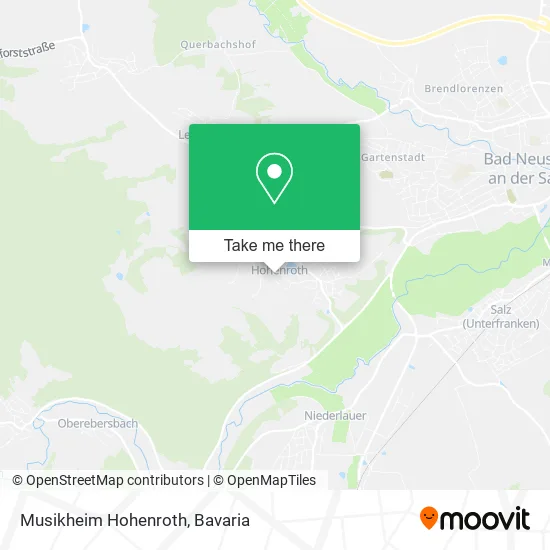 Карта Musikheim Hohenroth