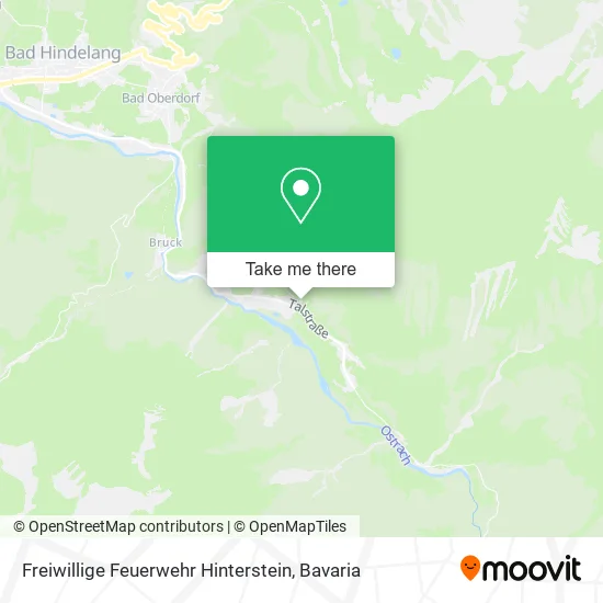 Карта Freiwillige Feuerwehr Hinterstein