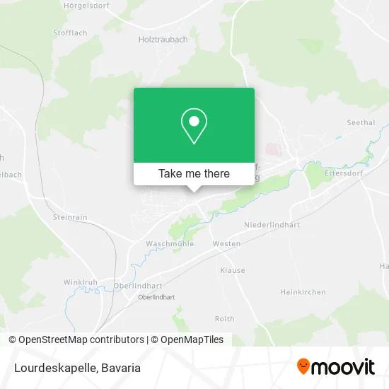 Карта Lourdeskapelle