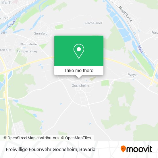 Карта Freiwillige Feuerwehr Gochsheim