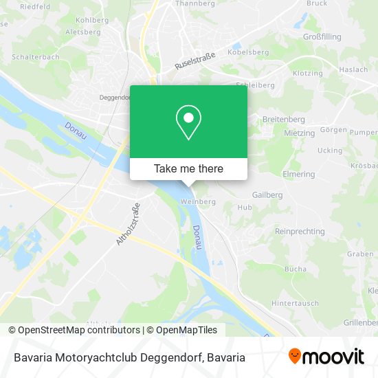 Bavaria Motoryachtclub Deggendorf map