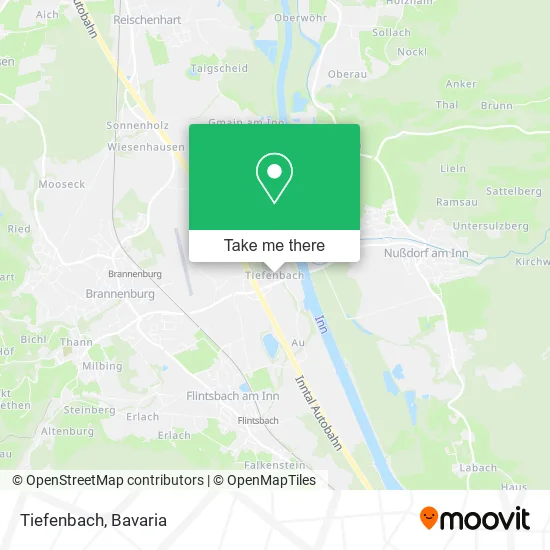 Карта Tiefenbach