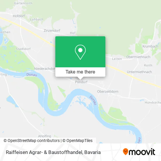 Raiffeisen Agrar- & Baustoffhandel map
