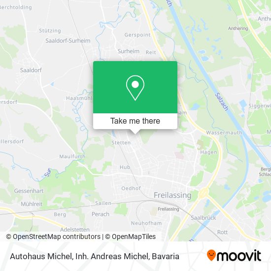 Autohaus Michel, Inh. Andreas Michel map