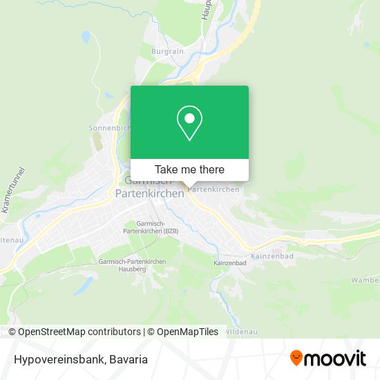 Hypovereinsbank map