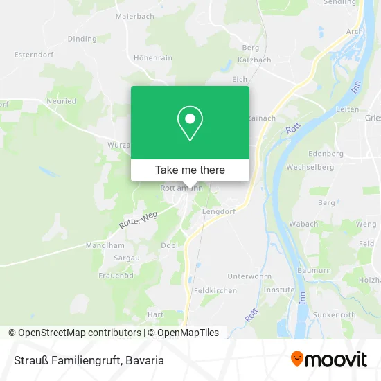 Карта Strauß Familiengruft