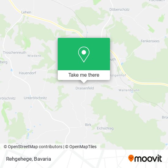 Карта Rehgehege