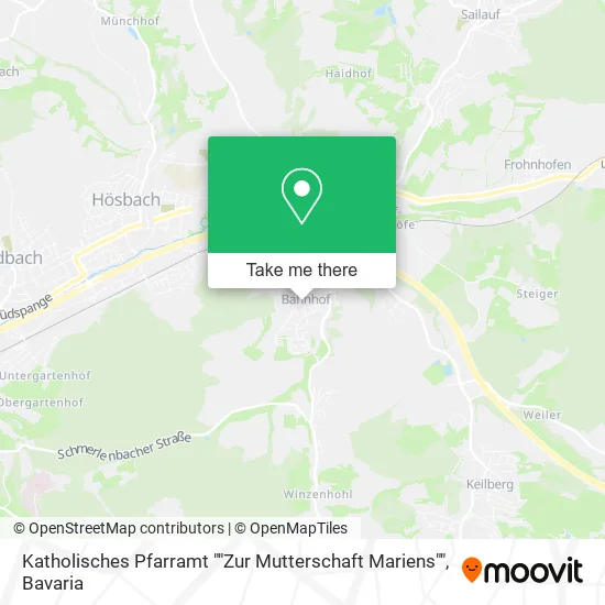 Карта Katholisches Pfarramt ""Zur Mutterschaft Mariens""