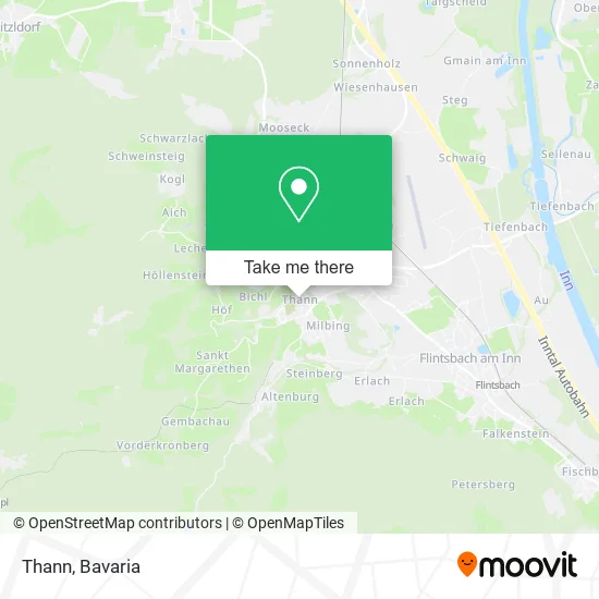 Карта Thann