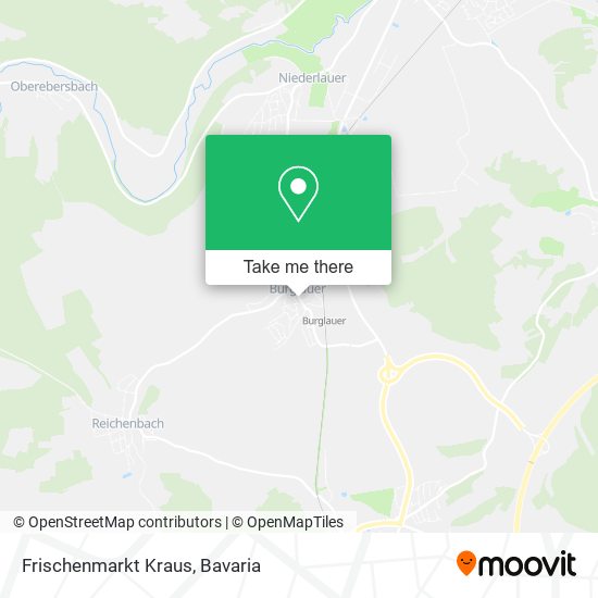 Frischenmarkt Kraus map