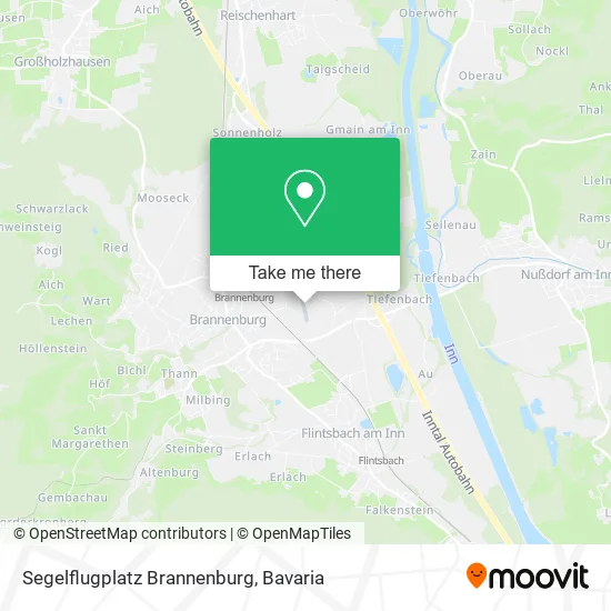 Карта Segelflugplatz Brannenburg