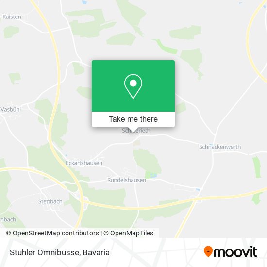 Stühler Omnibusse map