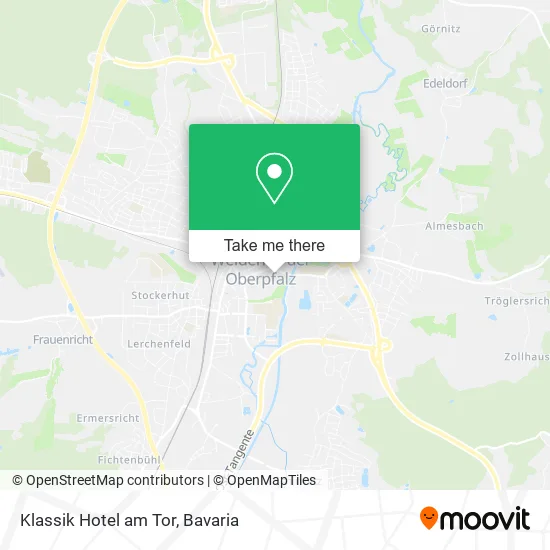 Карта Klassik Hotel am Tor