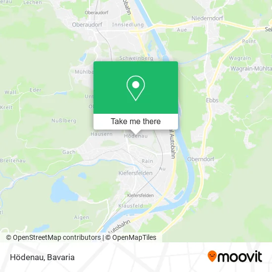 Карта Hödenau