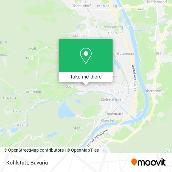 Карта Kohlstatt
