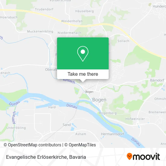 Карта Evangelische Erlöserkirche