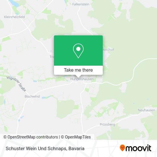 Карта Schuster Wein Und Schnaps
