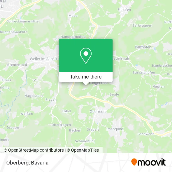 Карта Oberberg