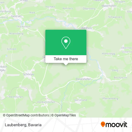 Карта Laubenberg