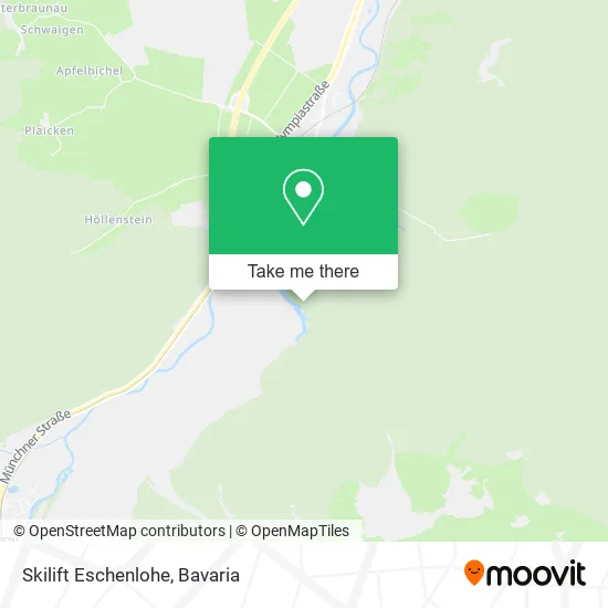 Карта Skilift Eschenlohe