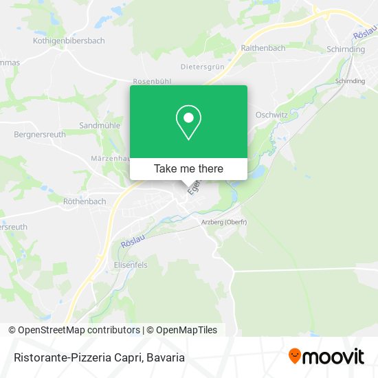 Ristorante-Pizzeria Capri map