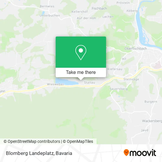 Карта Blomberg Landeplatz