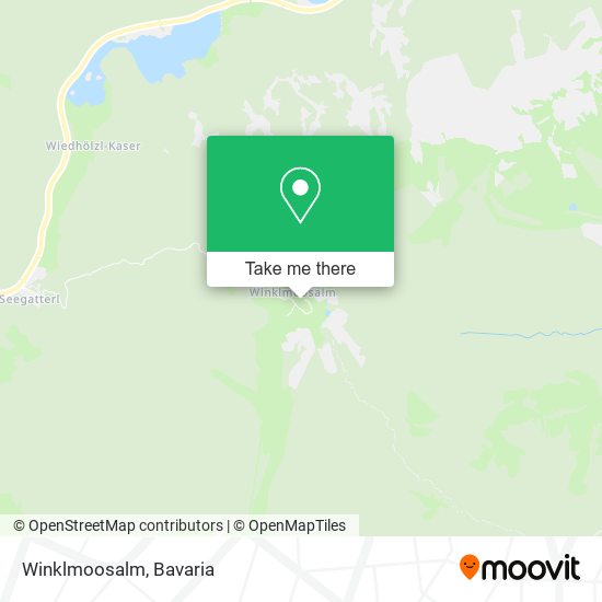 Карта Winklmoosalm
