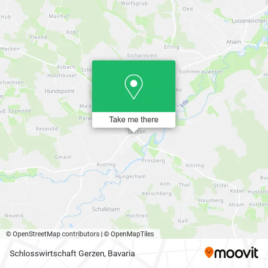 Карта Schlosswirtschaft Gerzen