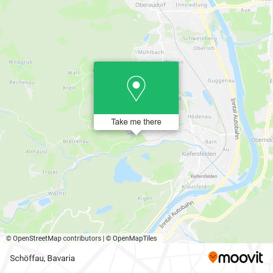 Карта Schöffau
