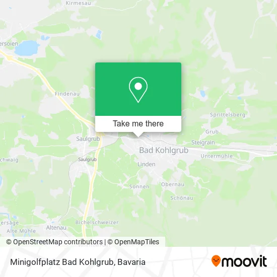 Карта Minigolfplatz Bad Kohlgrub