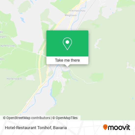 Hotel-Restaurant Tonihof map