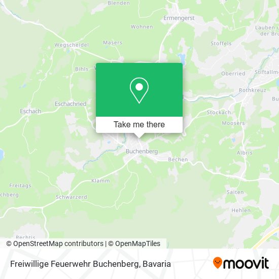 Freiwillige Feuerwehr Buchenberg map