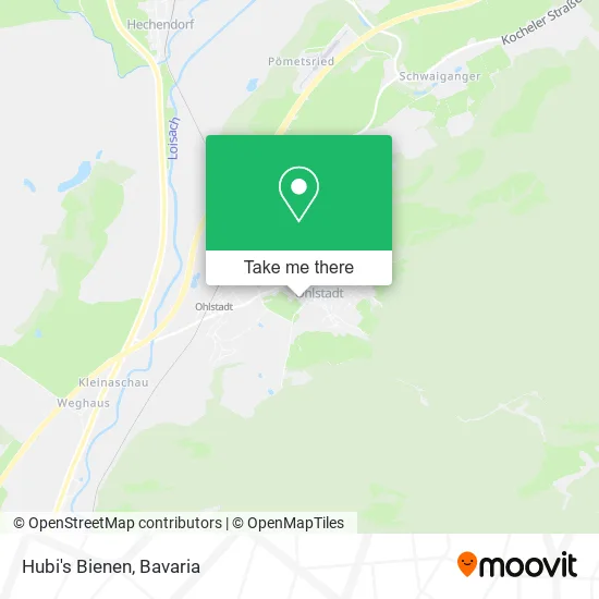 Карта Hubi's Bienen