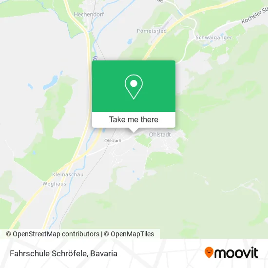Карта Fahrschule Schröfele