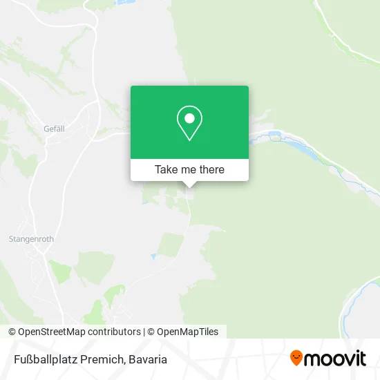 Карта Fußballplatz Premich