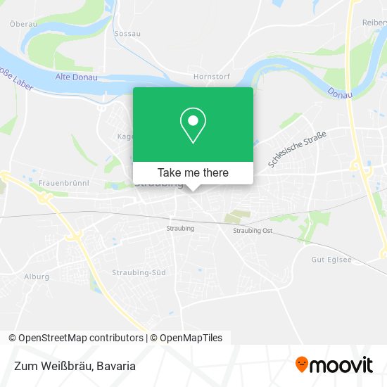Zum Weißbräu map