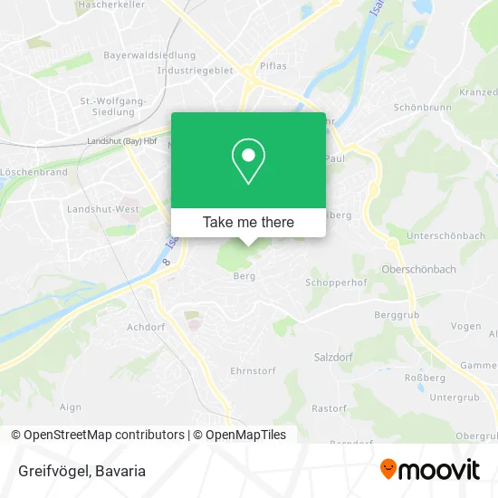 Greifvögel map