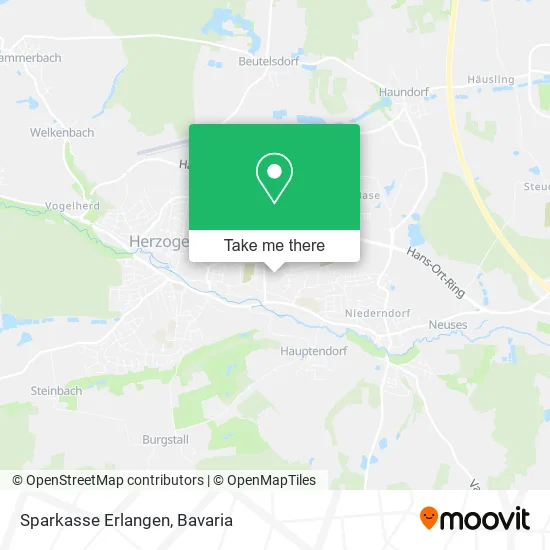 Карта Sparkasse Erlangen