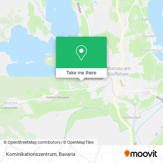 Карта Kominikationszentrum