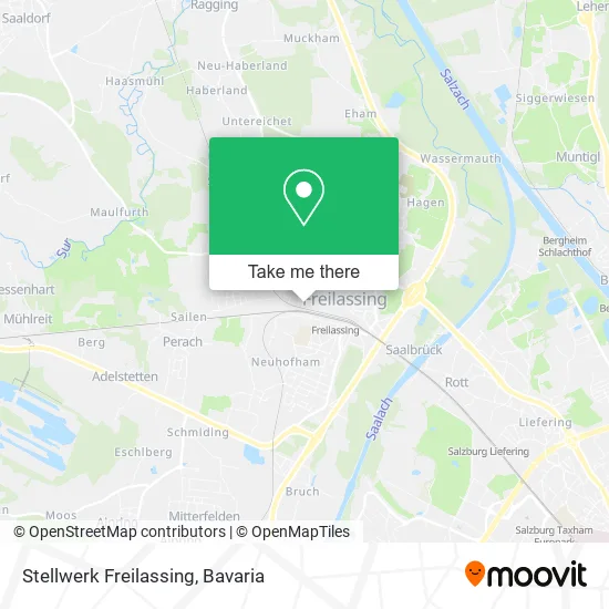 Карта Stellwerk Freilassing