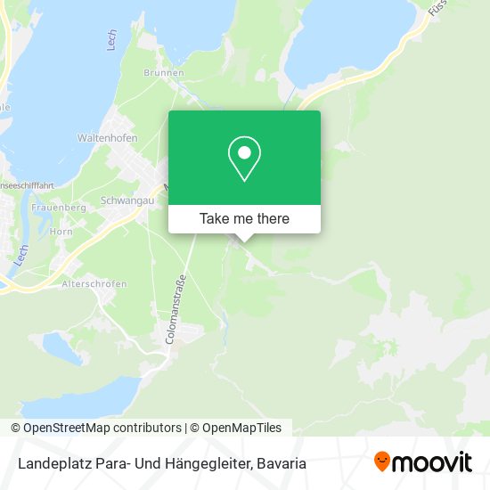 Landeplatz Para- Und Hängegleiter map
