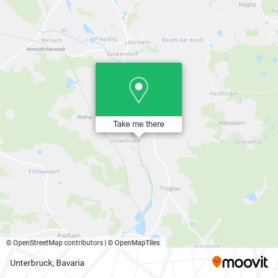 Карта Unterbruck