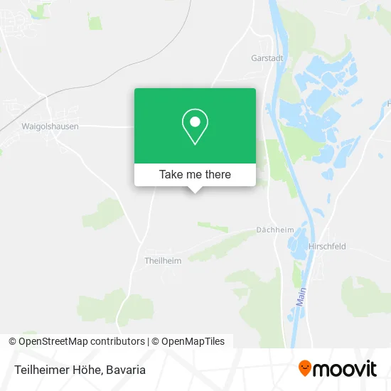 Карта Teilheimer Höhe