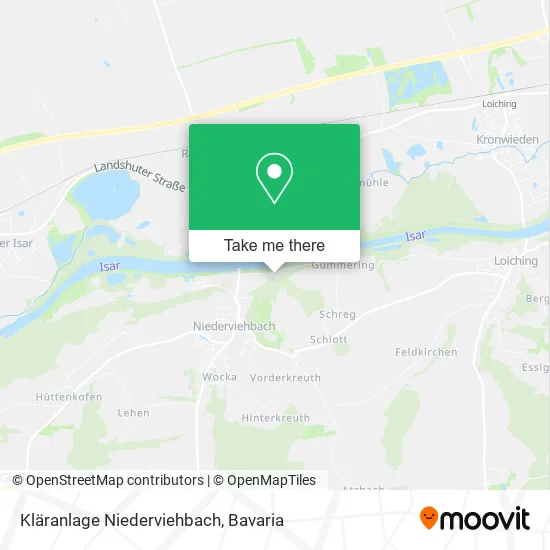Карта Kläranlage Niederviehbach