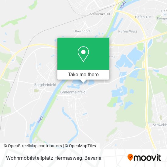 Wohnmobilstellplatz Hermasweg map