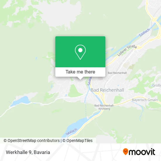 Карта Werkhalle 9